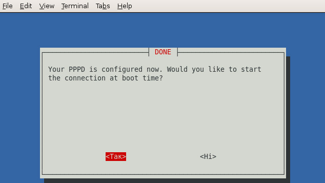 Linux — автопідключення PPPoE