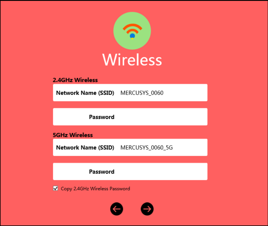 Mercusys — налаштування Wi-Fi